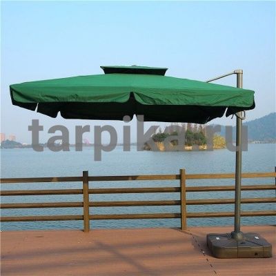 Зонт для кафе TRP-300SQG-Green (3,0x3,0)