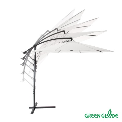 Зонт садовый Green Glade 8002 серый